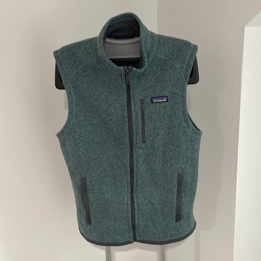 Light blue/seafoam Patagonia better sweater vest
